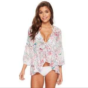 NWT- L*Space Lilly Top Cover-Up- XS